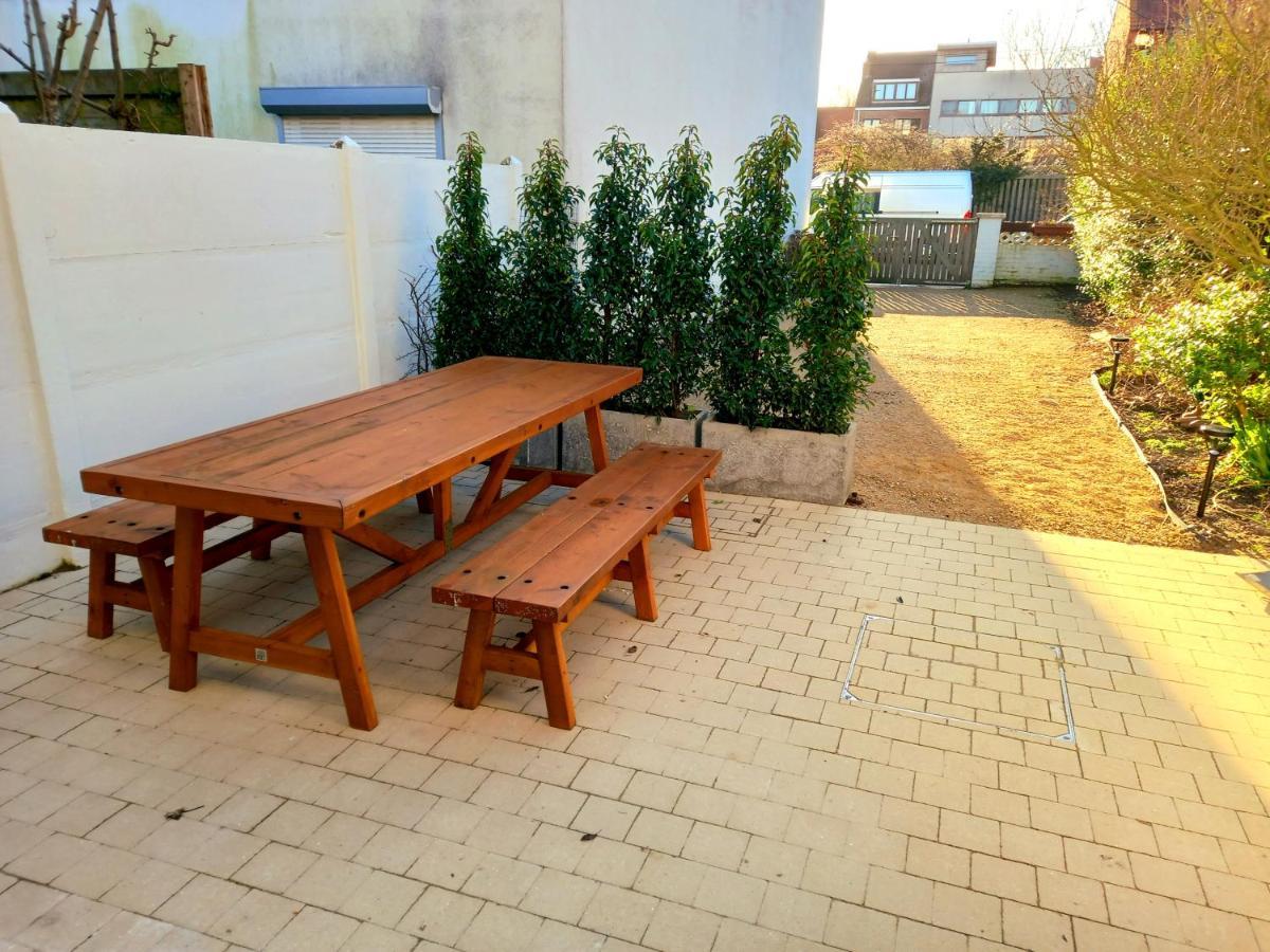 Dunes Et Mer - Terrace, Garden And Free Parking Space 奥斯滕德 外观 照片